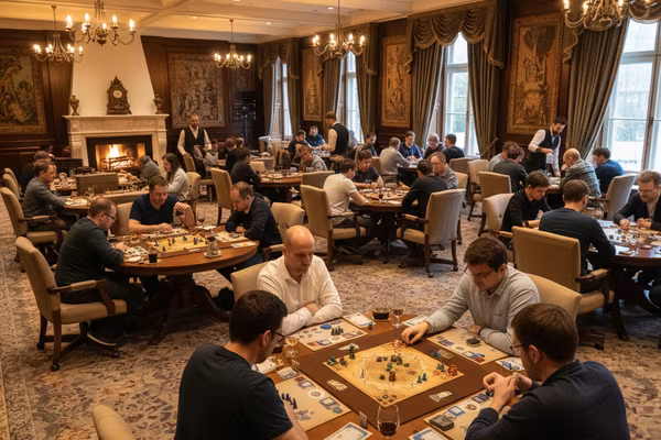 Brettspiel-Turnier in der Schweiz