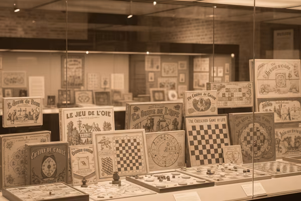 Antike Brettspiele im Museum