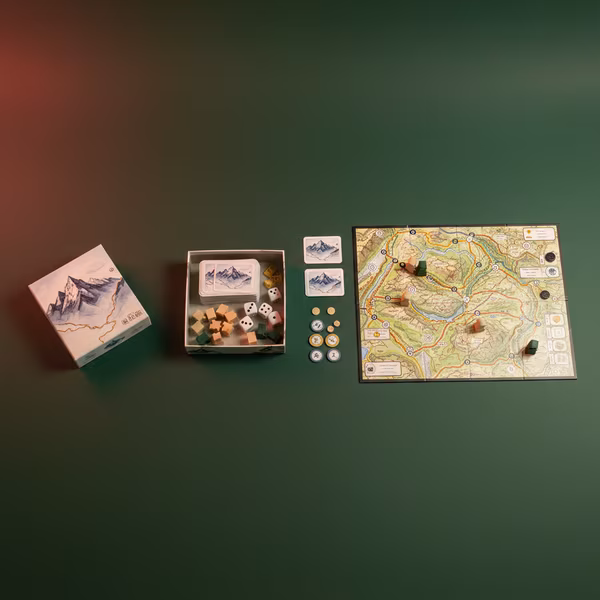 Bergpfade Solo und Duo Spiel
