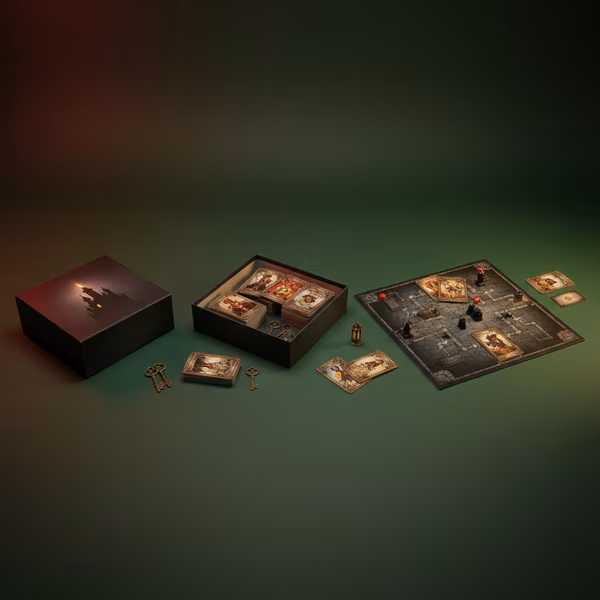 Schloss Nox kooperatives Brettspiel